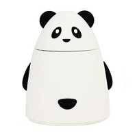 Whitelotous 80ml Portable Mini USB Humidifier Cute Panda Air Humidifier with USB Cable for Office Home (White) - B01L3JXT9U